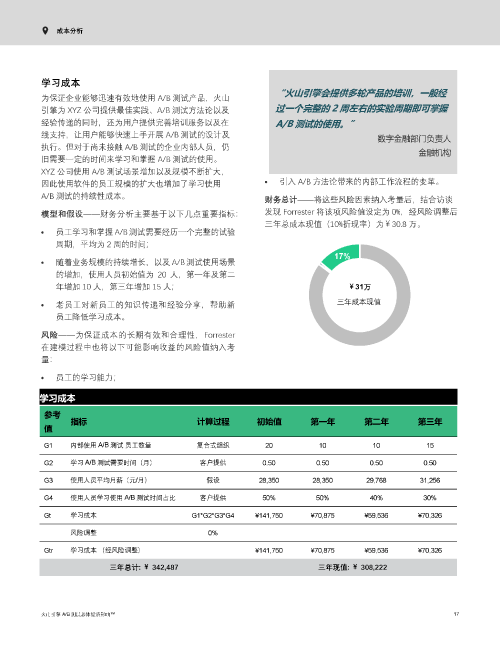 火山引擎 AB 测试总体经济影响 页面 19